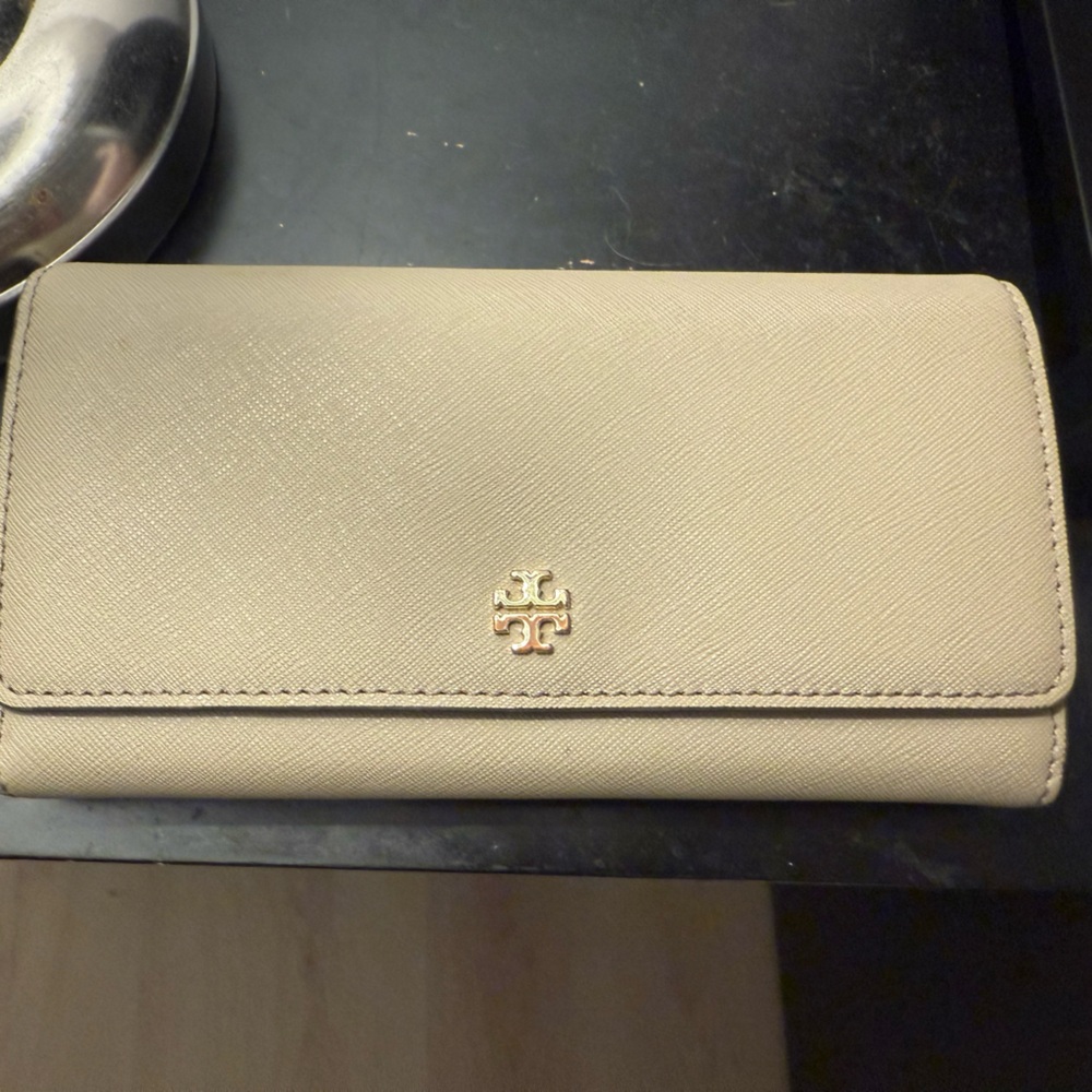 Tory Burch Grey Wallet